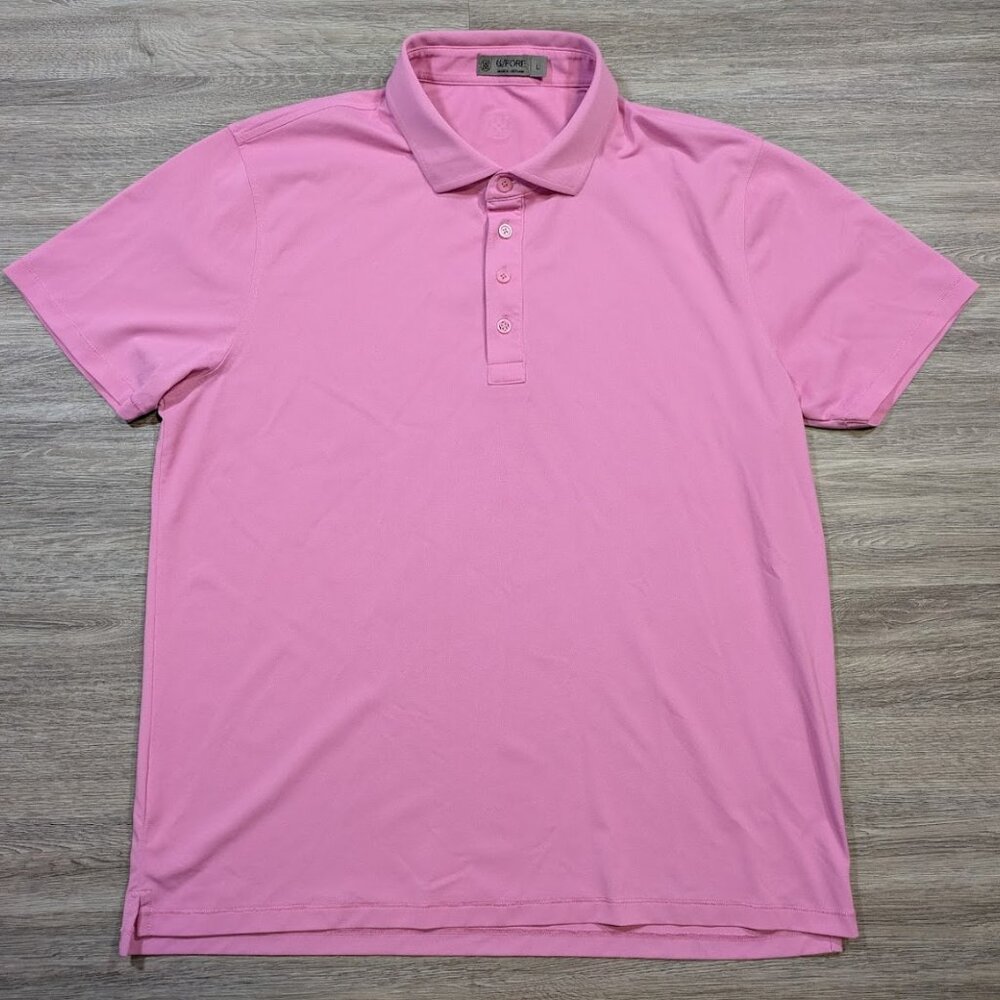 Men's Pink Polo Shirt - Unbranded